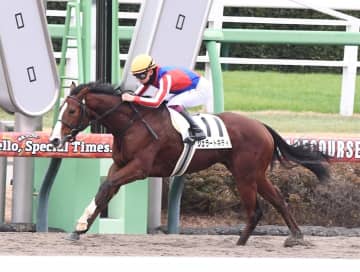【新馬戦】ジェラートキティ 逃げ切り初V デビュー1年目で20勝・舟山「抜け出してからもフワフワせず、一生懸命走ってくれた」