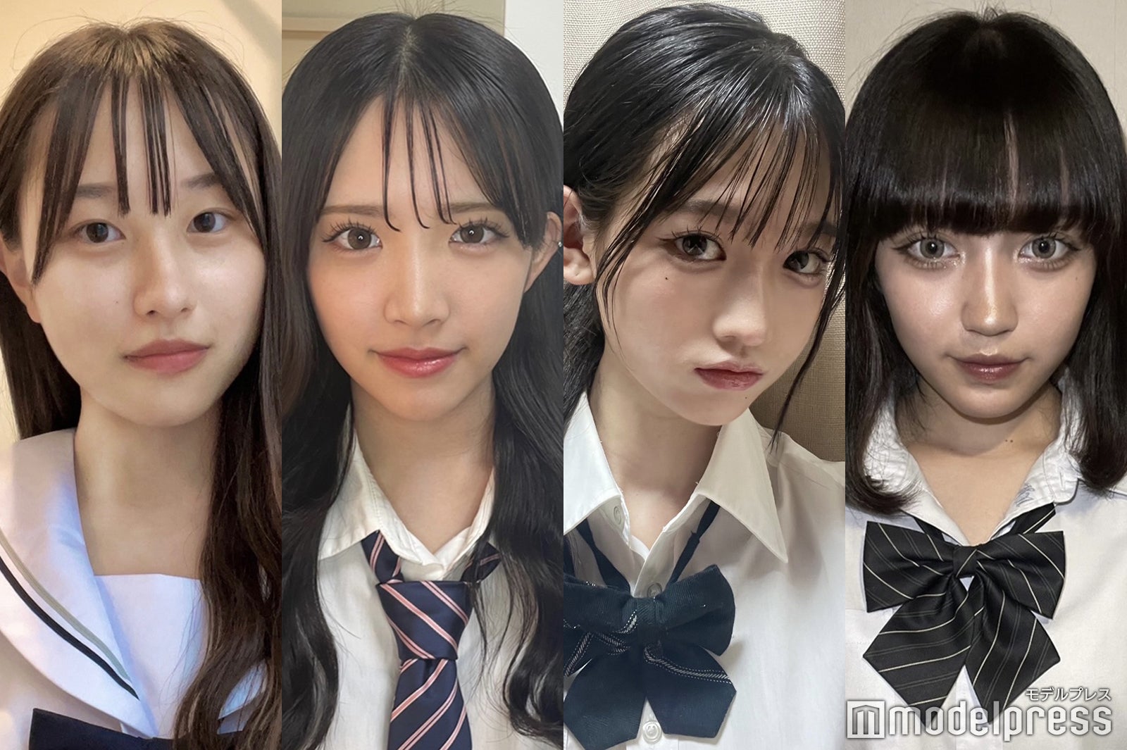 「女子高生ミスコン2023」関西エリア暫定上位4人