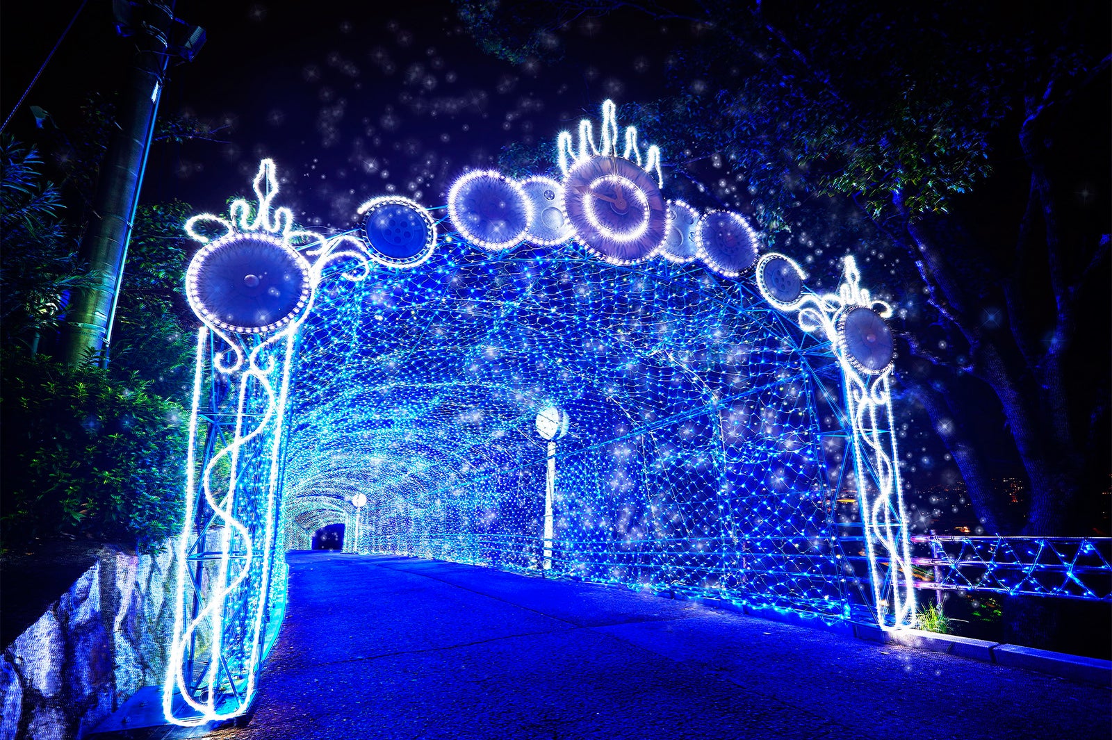 タイムトラベルトンネル／画像提供：京阪電気鉄道