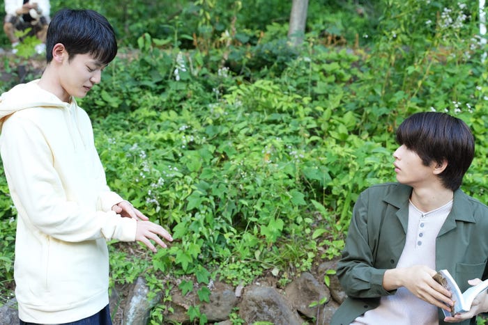 小林虎之介、中沢元紀「ひだまりが聴こえる」第7話より(C)「ひだまりが聴こえる」製作委員会