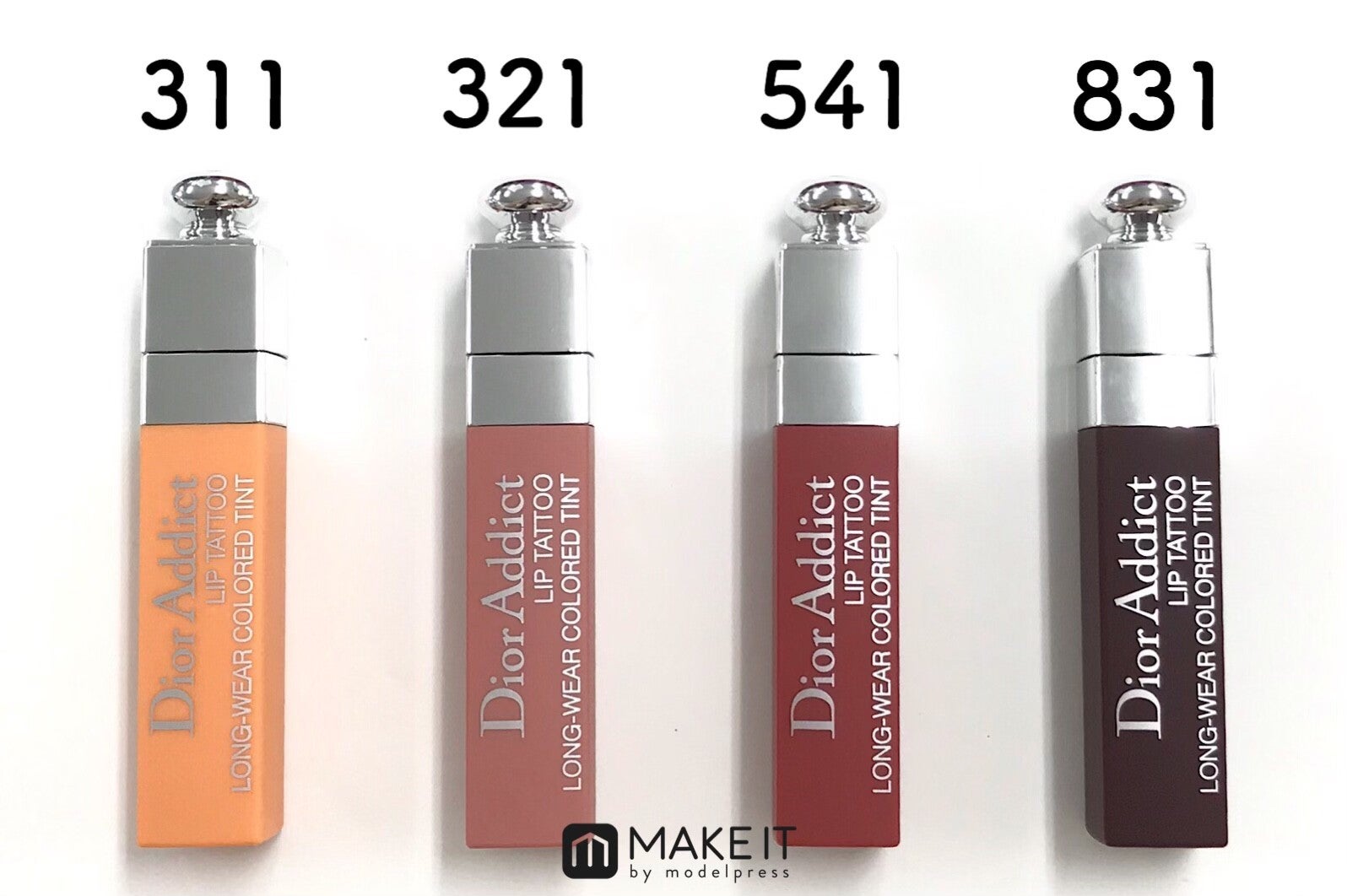 （左から）311、321、541、831 (C)メイクイット