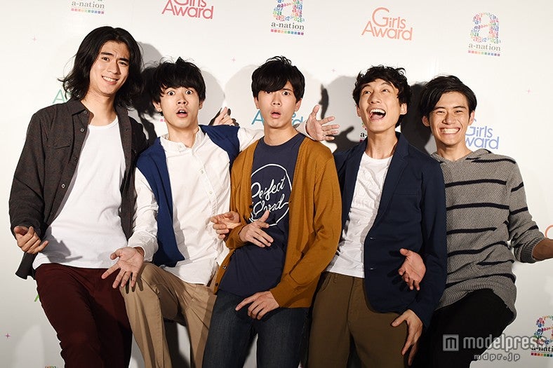 （左より）山下涼平、成田凌、高橋義明、坂口健太郎、山口智也