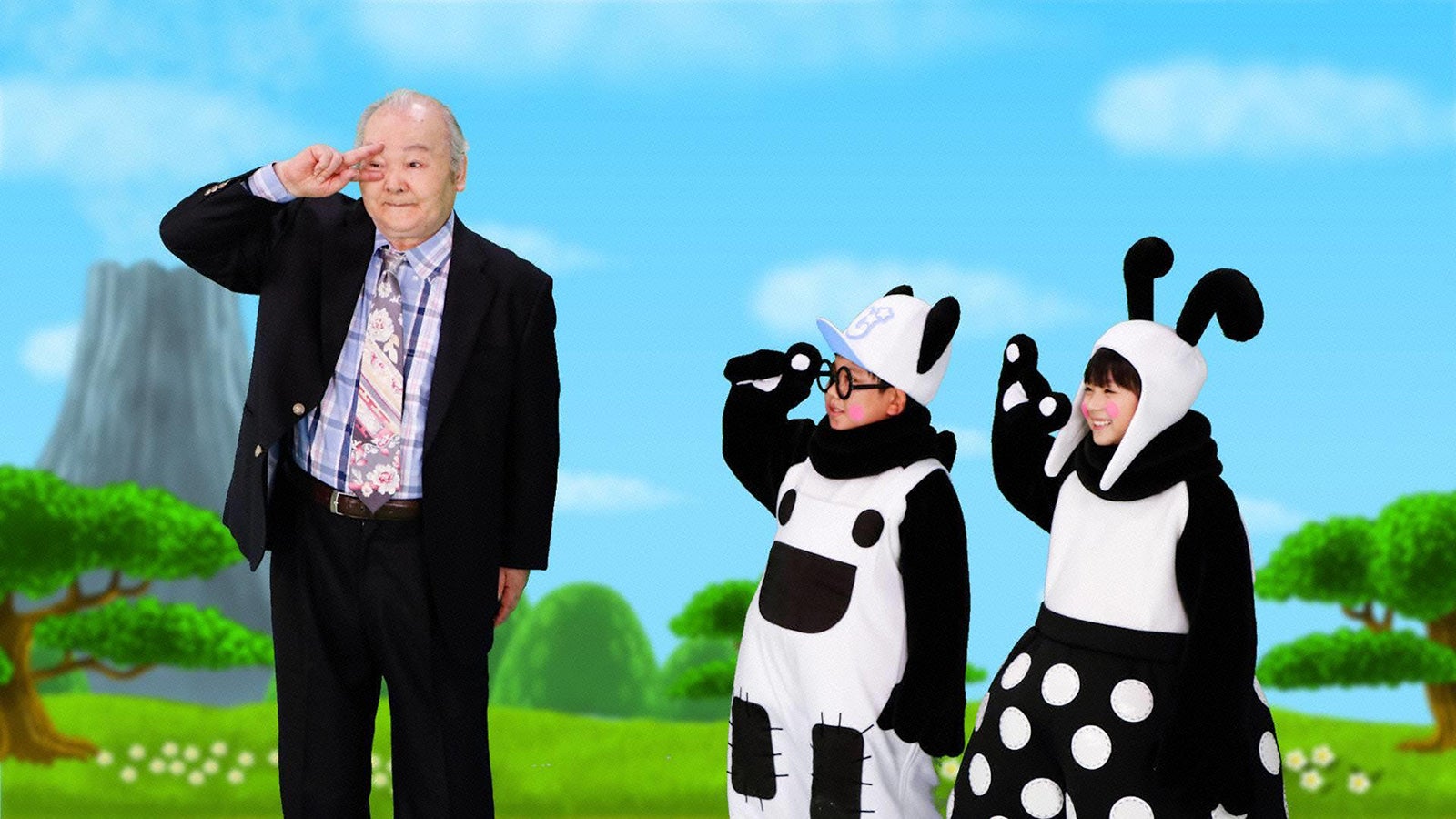 加藤一二三、じゃじゃじゃじゃ～ン（C）フジテレビ