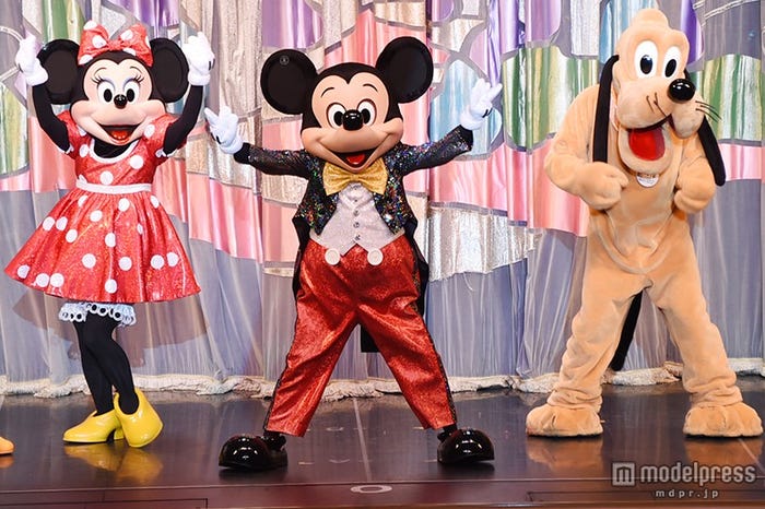 ミニー、ミッキー、プルート