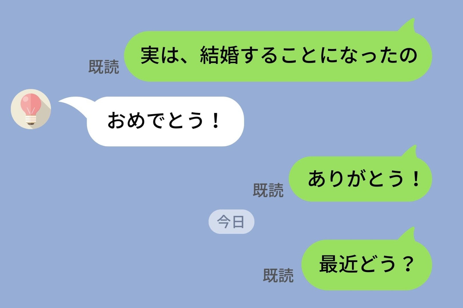 結婚報告LINEに「おめでとう」と返ってきたのに、その後連絡がなくなった親友→半年後「嫉妬で素直に喜べなかった」と告白された