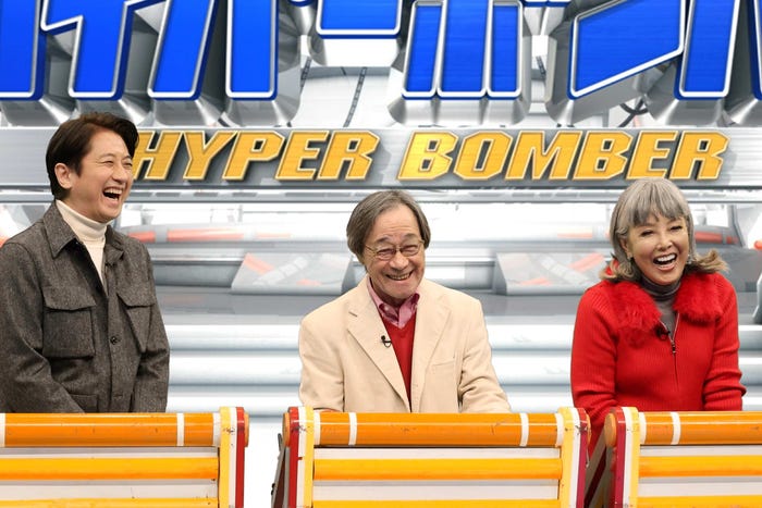 谷原章介、武田鉄矢、池畑慎之介(C)フジテレビ