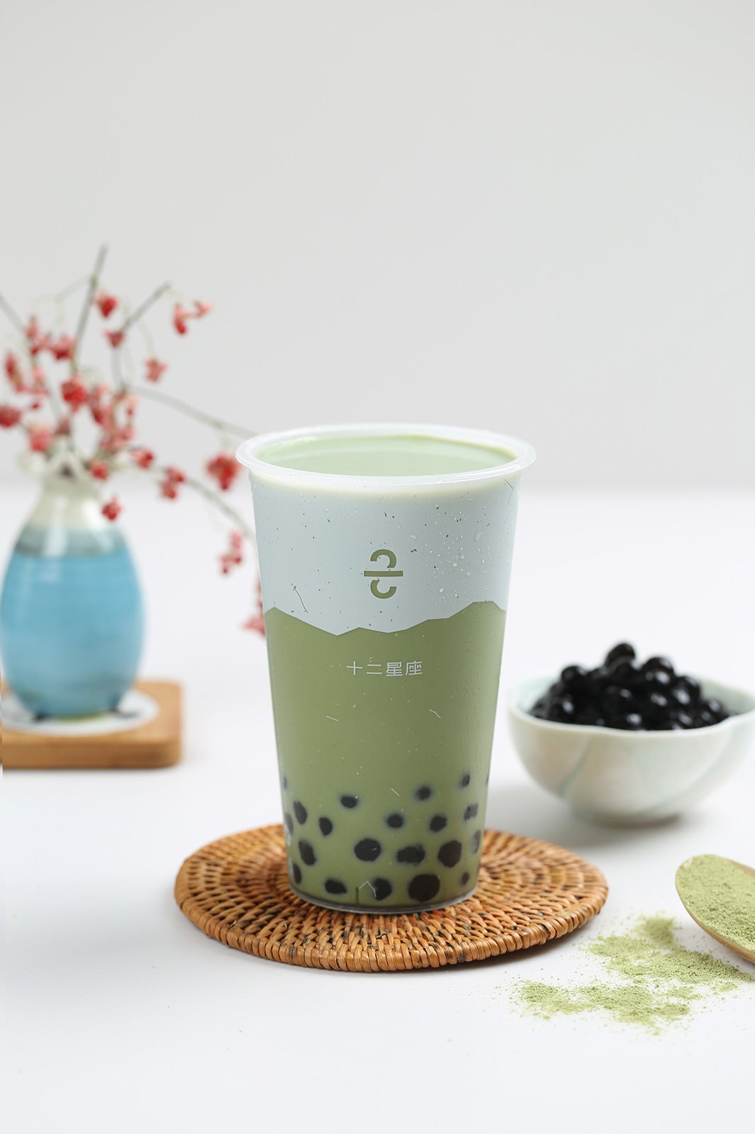 宇治抹茶タピオカミルクティーSサイズ：￥450～／画像提供：吉航商事