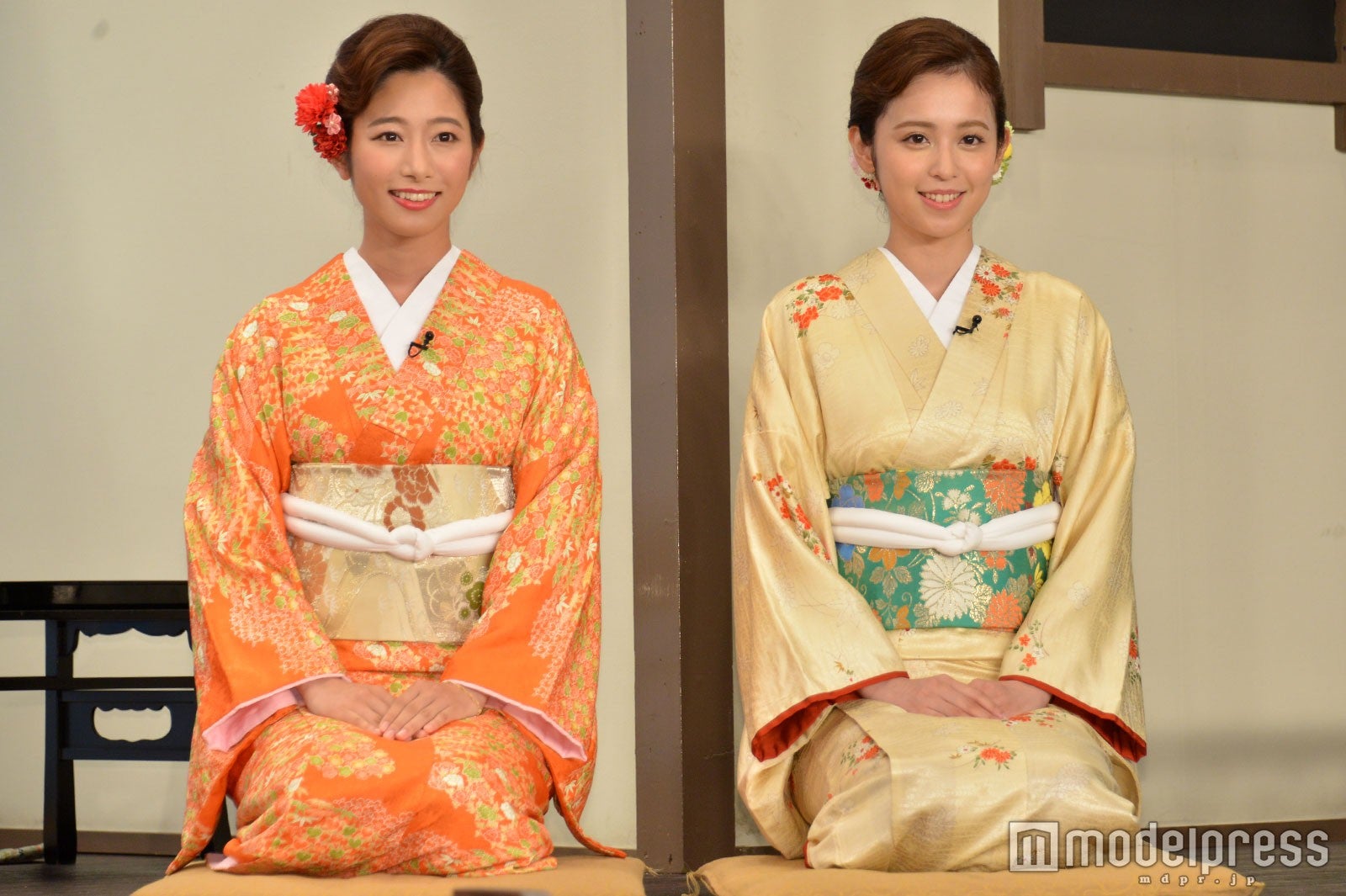 海老原優香アナウンサー、久慈暁子アナウンサー（C）モデルプレス