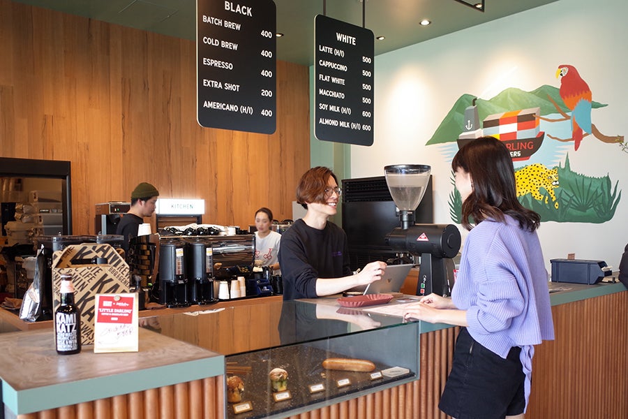 Little Darling Coffee Roasters店内