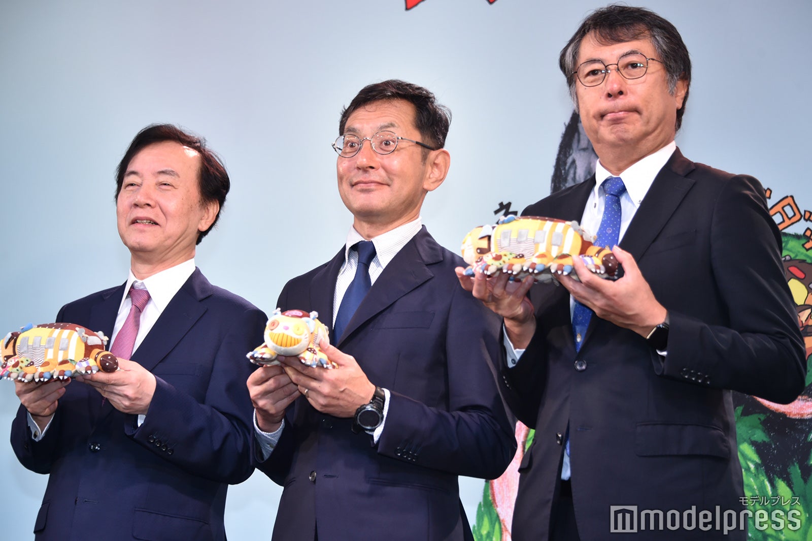 杉山美邦氏、宮崎吾朗氏、大島宇⼀郎氏（C）モデルプレス