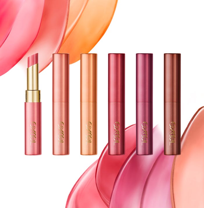 (左から)「リップナイズド LN01 ハッピーエンド」「同 LN02 ティーンエージャー」「同 LN03 モーニングコール」「同 LN04 マリーユー」「同 LN05 センチメンタル」「同 LN06 ホームシック」(画像提供:常盤薬品工業株式会社)