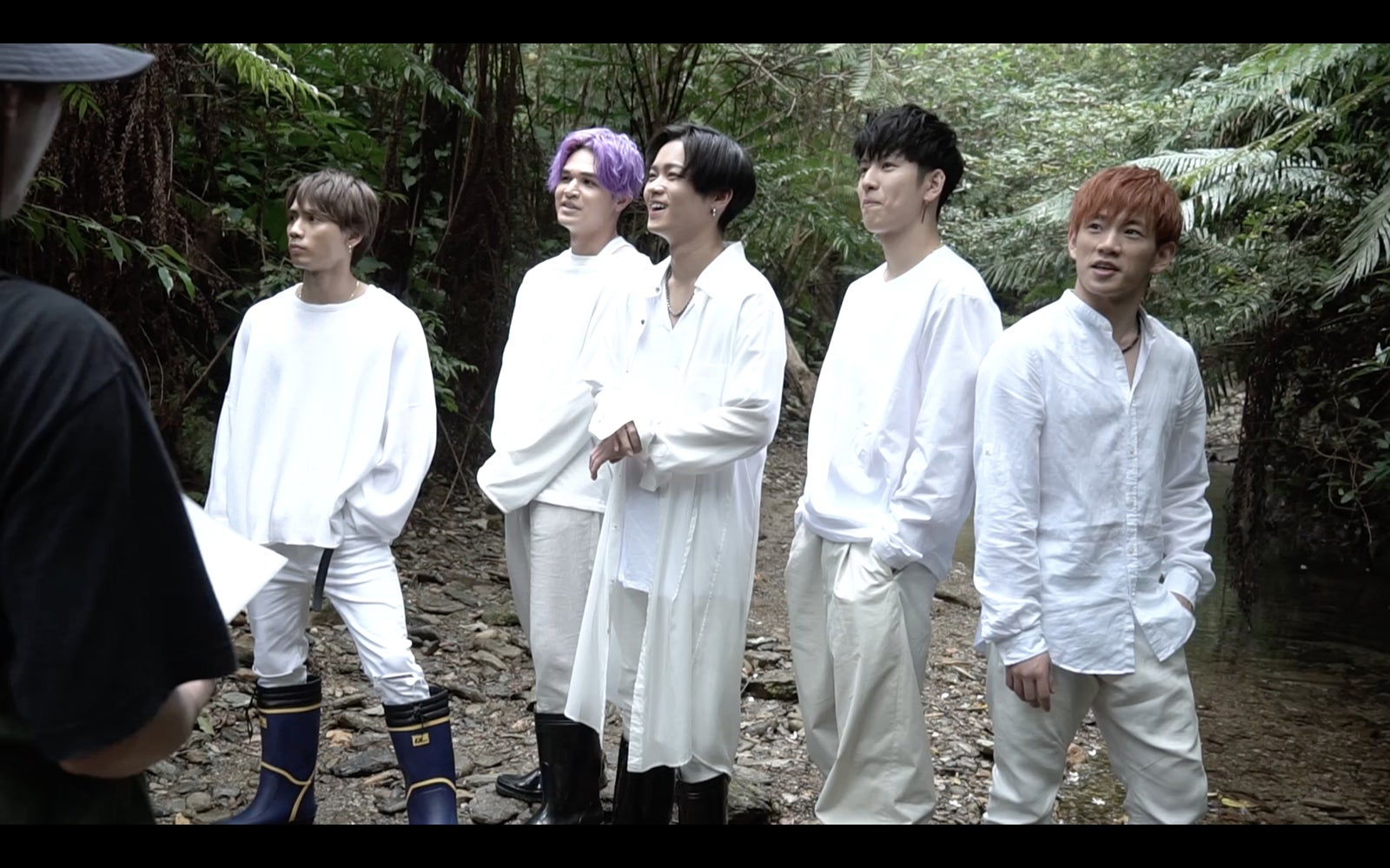 神谷健太、与那嶺瑠唯、川村壱馬、長谷川慎、浦川翔平／30日配信「LDH TV」より（画像提供：LDH JAPAN）