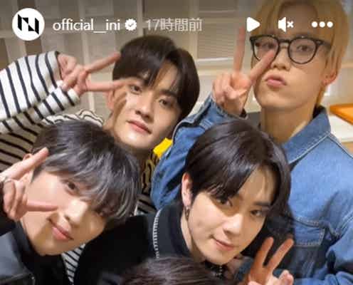 INI、全員の新ヘア明らかに 田島将吾が短髪・池崎理人がパーマ…「暗髪率がすごい」「早く生で見たい」反響続々