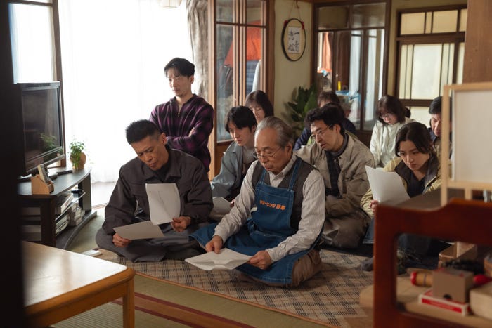 柳沢慎吾、小日向文世、中村アンら「リボーン ~最後のヒーロー~」第1話(C)テレビ朝日