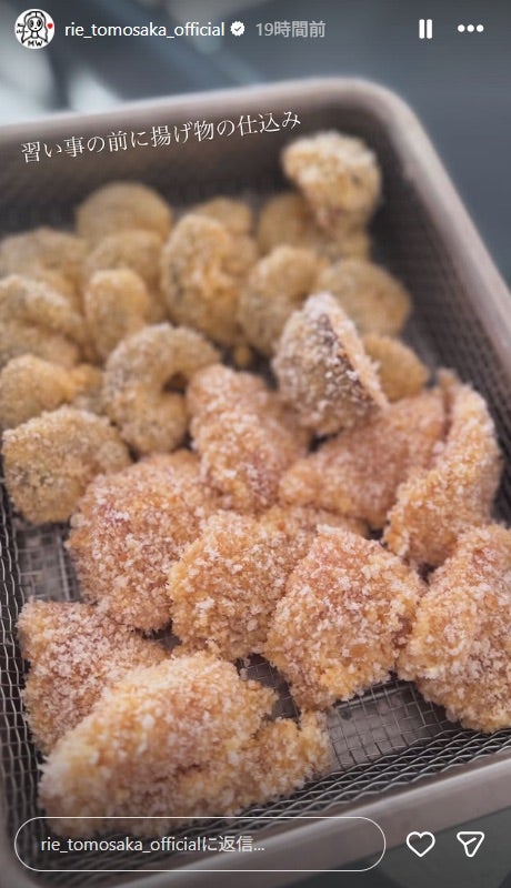 ともさかりえInstagramストーリーズより