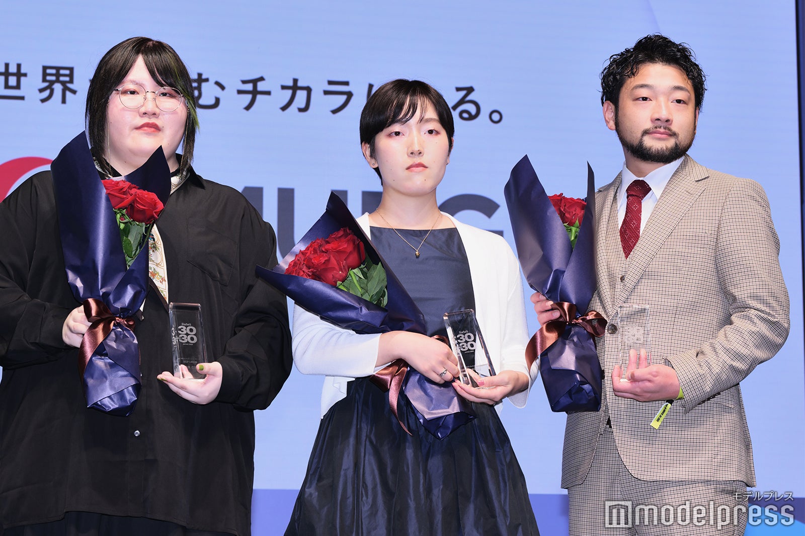 家長百加、石渡結、野田怜眞（C）モデルプレス