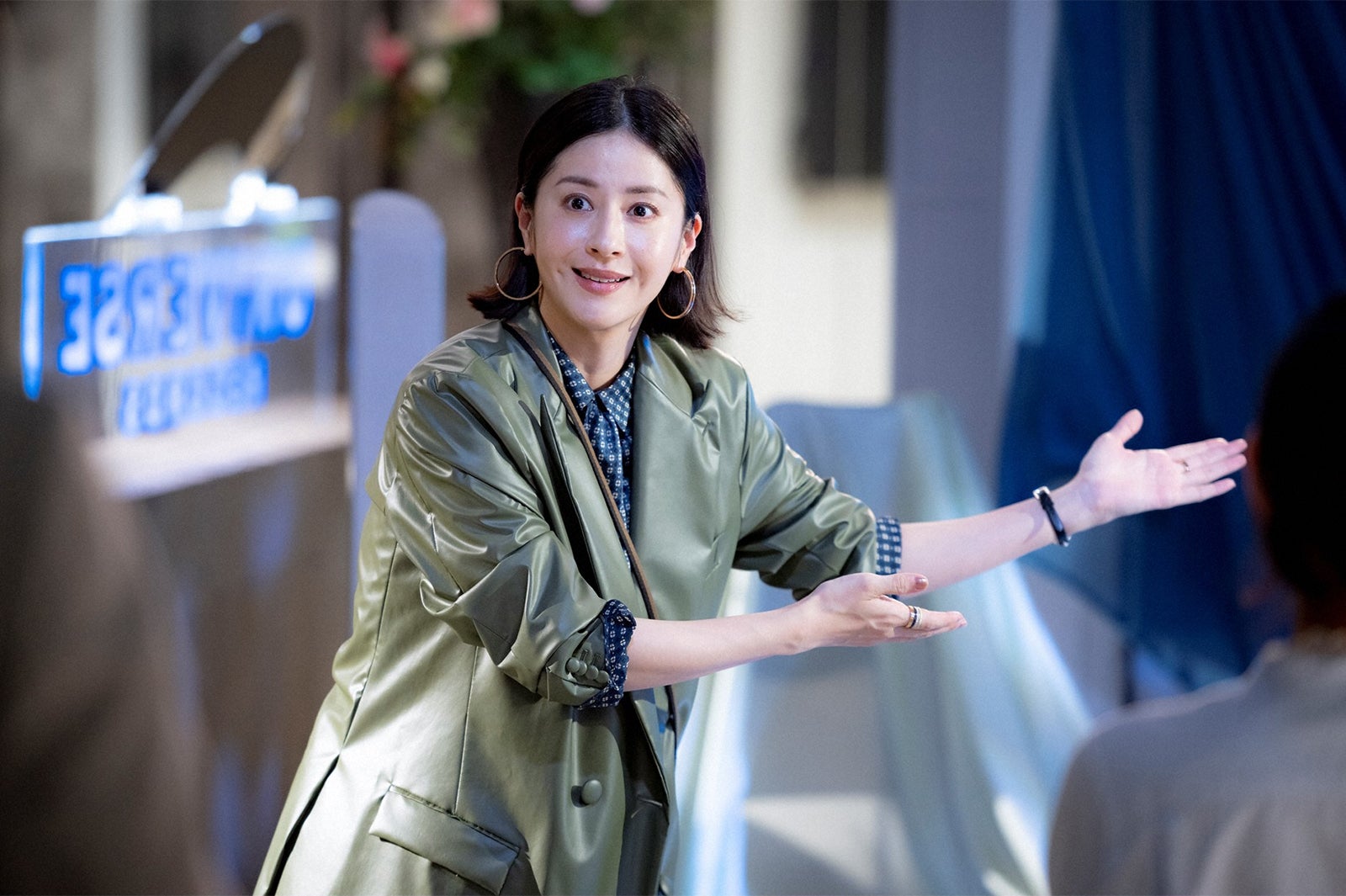 松本若菜／「夕暮れに、手をつなぐ」第5話より（C）TBS