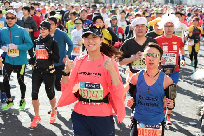 永田レイナ(C)東京マラソン財団