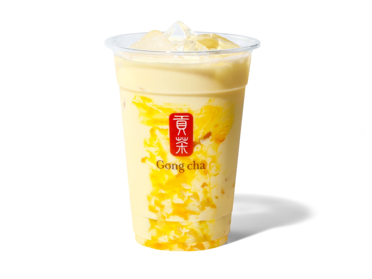 マンゴー阿里山ウーロン ミルクティー（ICED）S 520円　M 570円　L 660円／提供画像