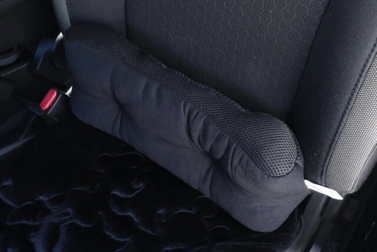 ダイソー　ウエストクッション　使用例