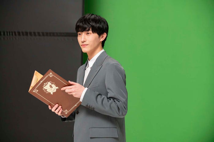 杉野遥亮/撮影風景(提供写真)