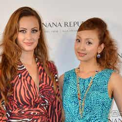 (左より)カミラ・アルファイド、神田うの