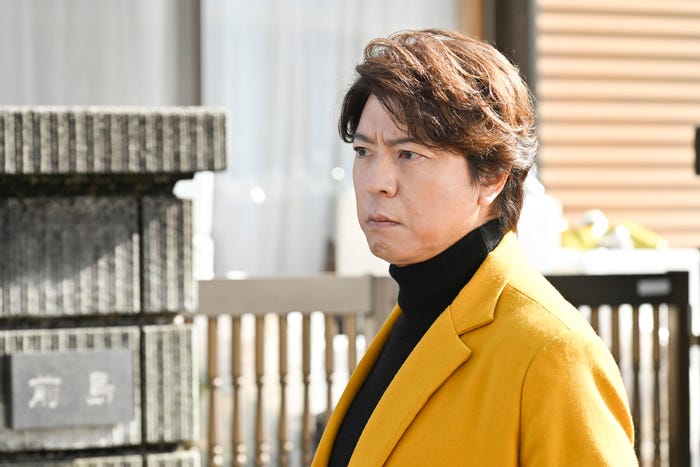 上川隆也「問題物件」第3話より(C)フジテレビ