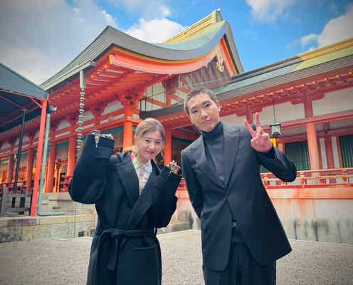 吉高由里子&柄本佑「光る君へ」最終回終え感謝「宝物のような時間を過ごすことができた」平安神宮&上賀茂神社へ訪問も