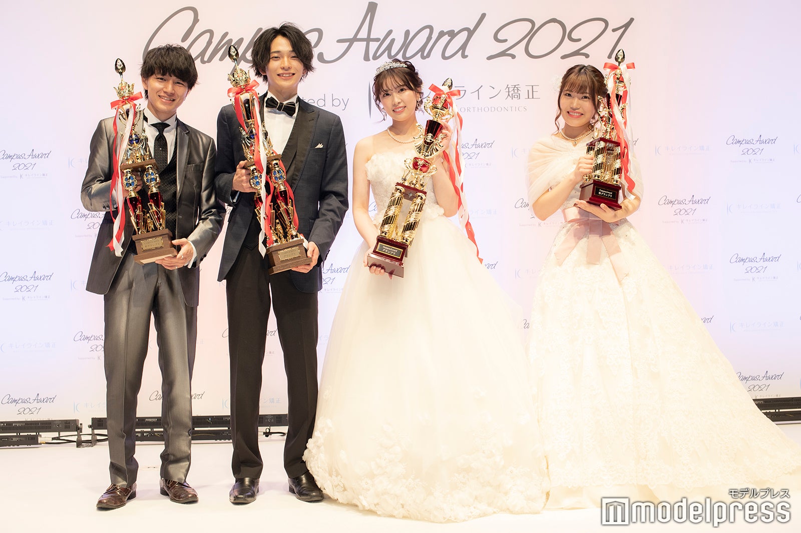 陶山達平さん、山本健登さん、大原凪紗さん、加藤みづなさん（C）モデルプレス