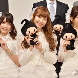 左から:入山杏奈、小嶋陽菜、柏木由紀