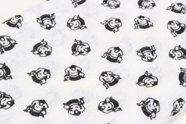 手ぬぐい（相撲単色）　生地感