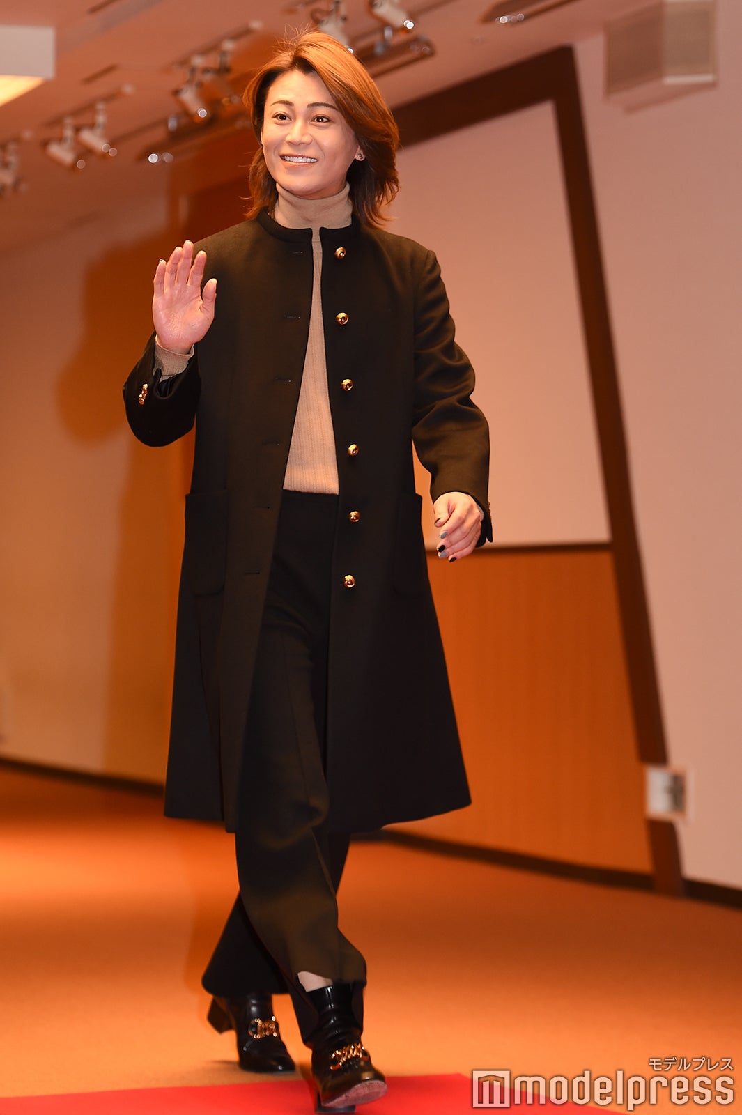 氷川きよし／28日のリハーサル時に撮影 （C）モデルプレス