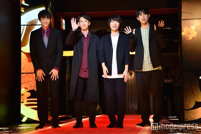 左から:小関裕太、佐藤健、神木隆之介、平岡祐太 (C)モデルプレス