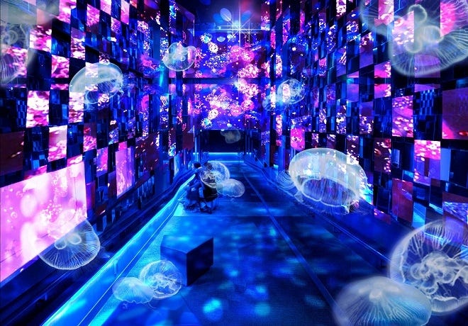 すみだ水族館×清川あさみが初コラボ!宮沢賢治の童話をテーマに幻想世界へと誘う