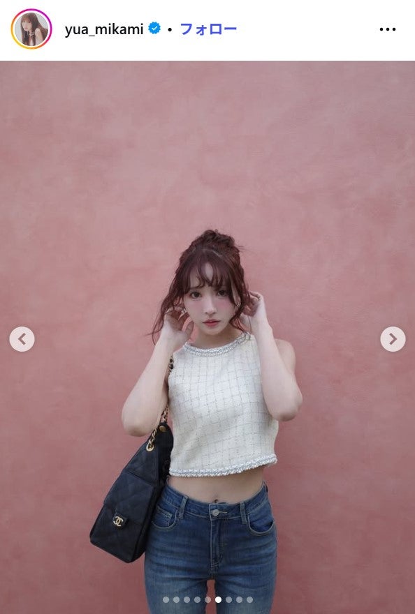 三上悠亜Instagramより