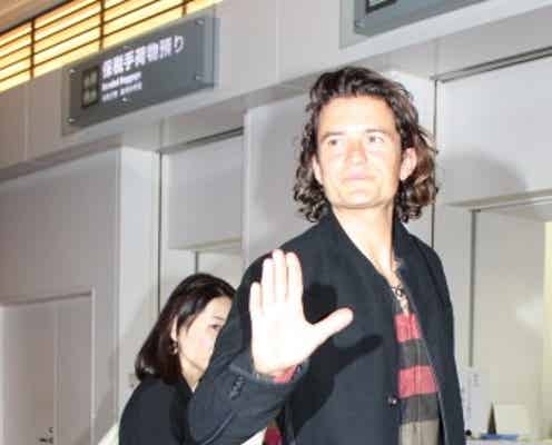 <速報>オーランド・ブルームが来日
