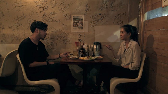 健司、春花「TERRACE HOUSE TOKYO 2019-2020」7th WEEK(C)フジテレビ/イースト・エンタテインメント