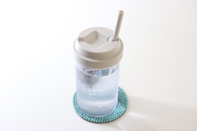 ダイソー　ドリンクボトル（ストロー付）　ストロー