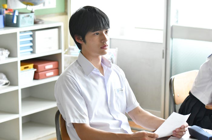 岡田健史/「中学聖日記」(C)TBS