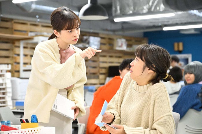 飯沼愛、広瀬アリス「マイ・セカンド・アオハル」最終話より(C)TBS