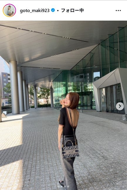 後藤真希Instagramより
