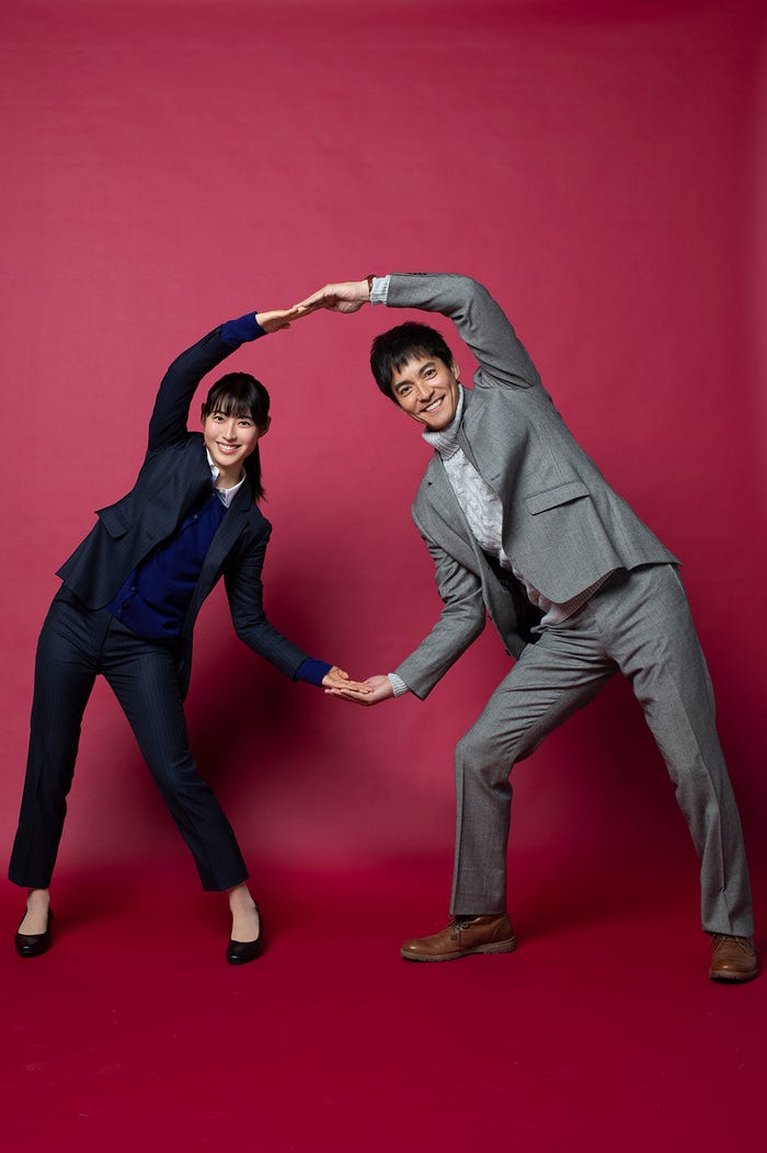 瀧本美織、沢村一樹(画像提供:テレビ朝日)