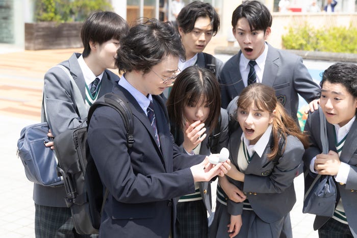 坂元愛登、齋藤潤、山時聡真、森永悠希、當真あみ、嵐莉菜、高村佳偉人「ちはやふる−めぐり−」第6話(C)日本テレビ