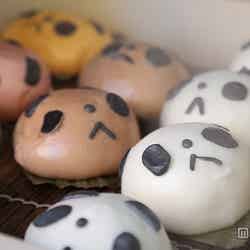 「老維新」のパンダまんは味も様々、300円~