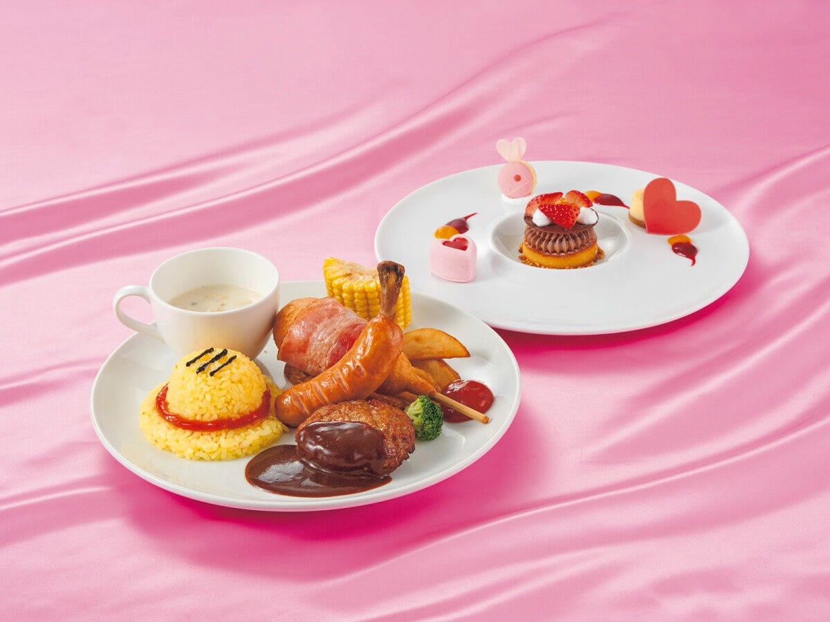 うちのキャプテンみたいに強くなれよ！モンキー・D・ルフィのわんぱくプレート ～99のバイタルレシピ仕立て～ 2600円　画像提供：ユニバーサル・スタジオ・ジャパン