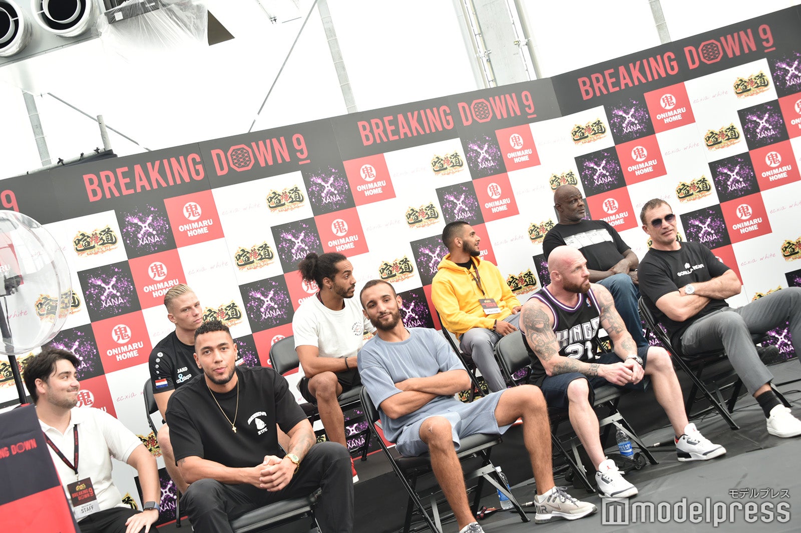 「BreakingDown9」記者会見の様子（C）モデルプレス
