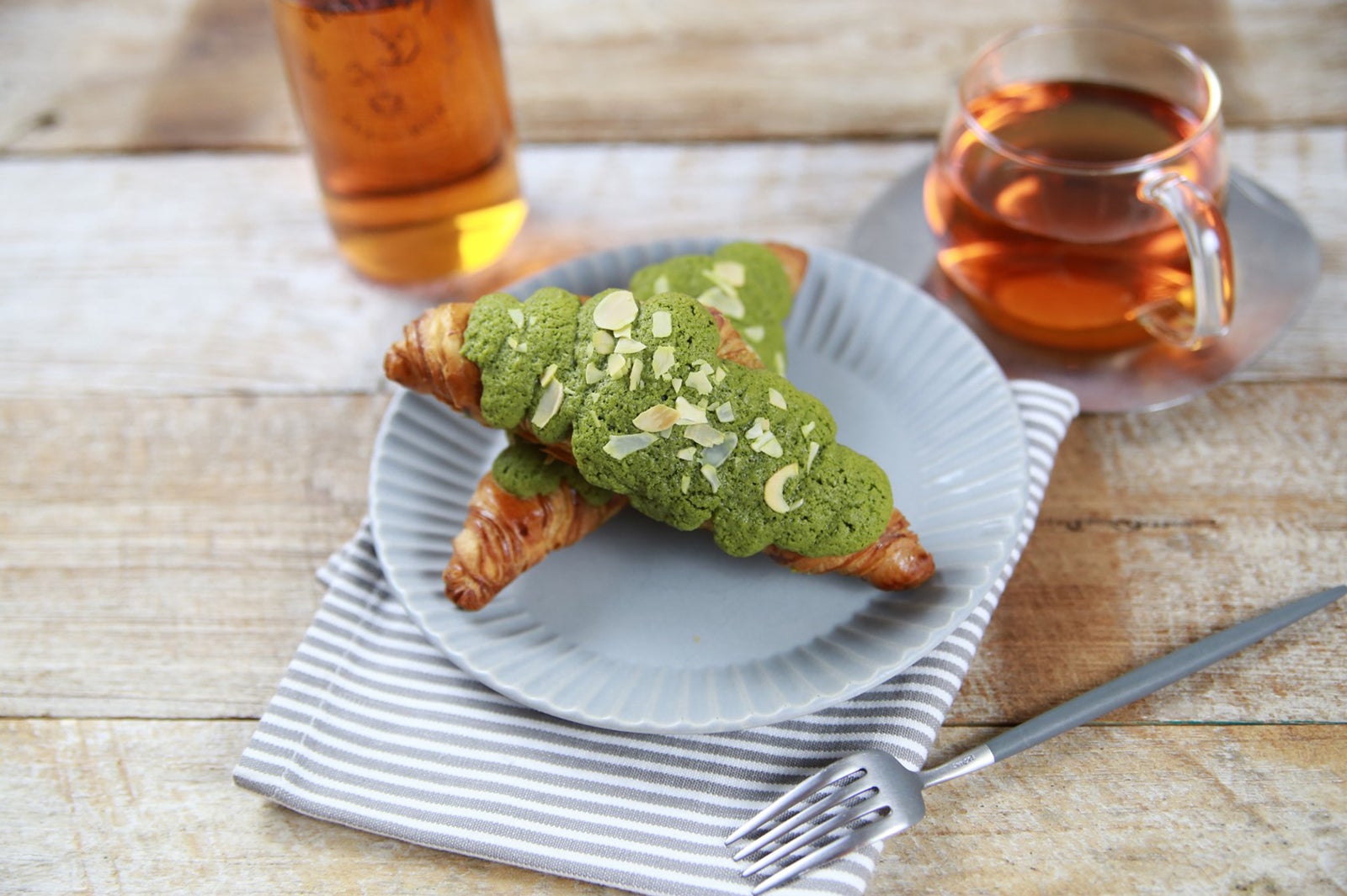 自家製抹茶のクロワッサン／画像提供：きちり