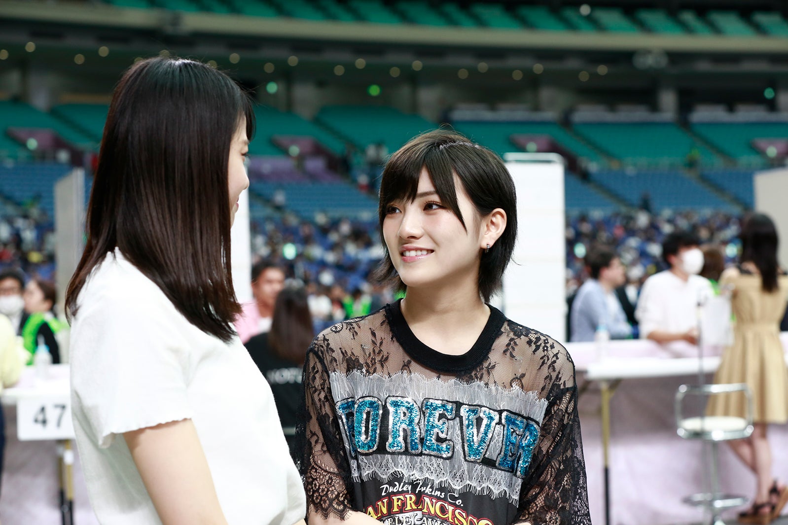 2ndシングル選抜メンバー発表の瞬間（C）STU