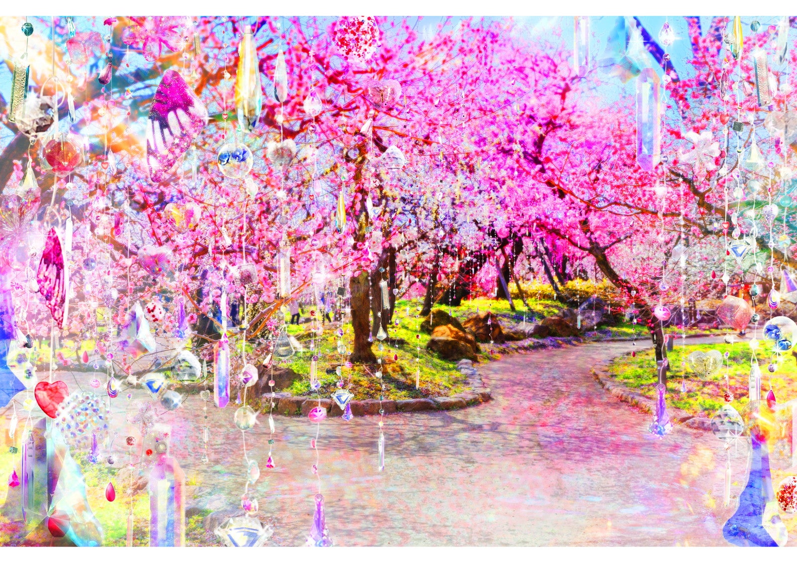 京都・北野天満宮で蜷川実花 with EiMのアートに浸る イマーシブ公演で“幻の茶会”を目撃＜KYOTO NIPPON FESTIVAL＞