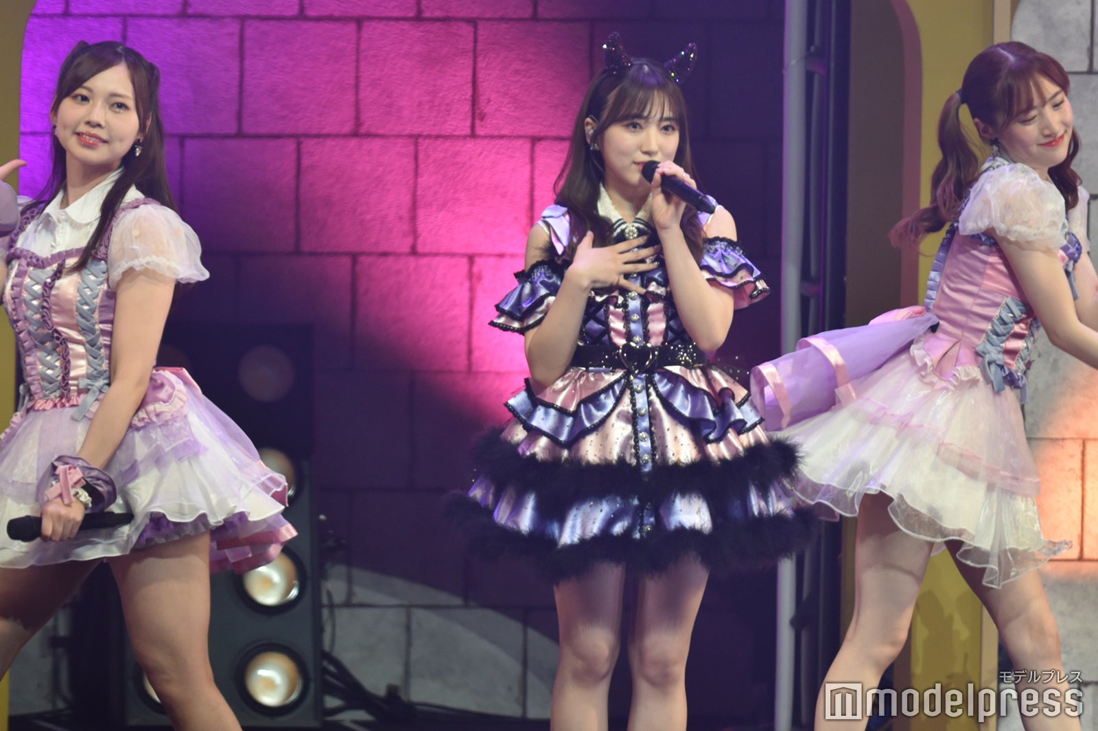 山内祐奈、矢吹奈子、坂本愛玲菜　HKT48「矢吹奈子 卒業コンサート〜未来への翼〜」（C）モデルプレス